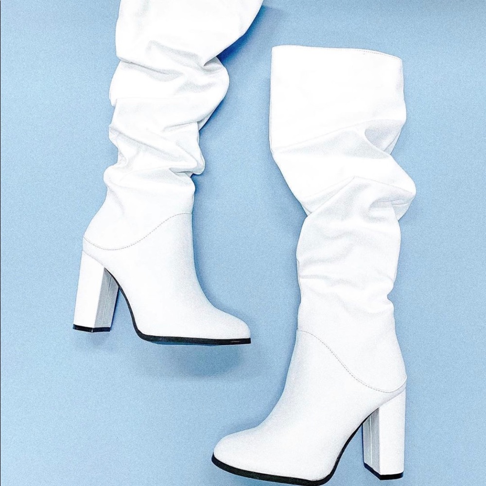 White boots